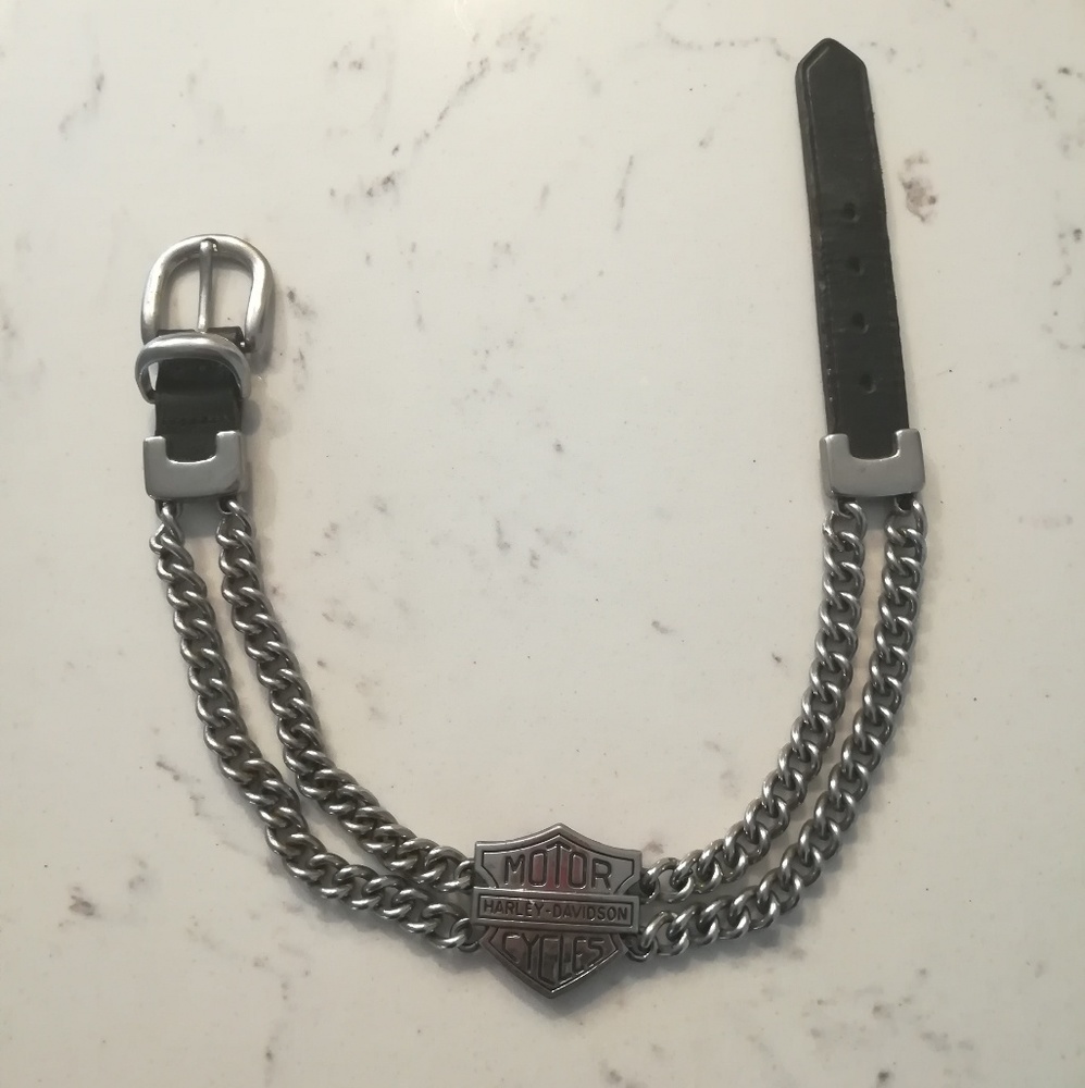 Harley Davidson Biker Boot Chains